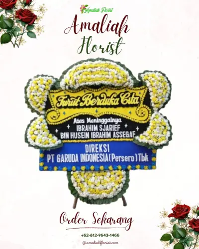 Papan Bunga Duka di Seloboro